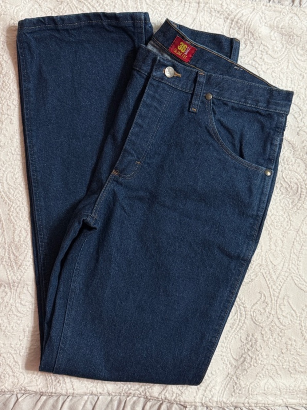 Wrangler 36MWZ Slim Fit Jeans Size 32X32 Men